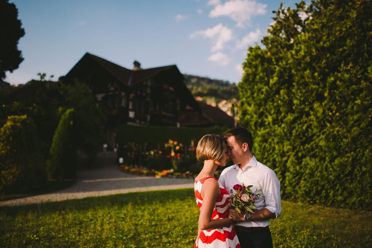 Paar Fotoshooting in der Schweiz 